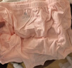 好孩子（gb）兒童內褲女 母嬰A類(lèi)女孩純棉內褲 5A抗菌平角內褲女-3條裝粉紅 曬單實(shí)拍圖