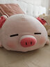 名創(chuàng  )優(yōu)品（MINISO）小豬B-BO彈力超柔趴姿公仔毛絨玩具玩偶抱枕靠枕娃娃生日禮物女 曬單實(shí)拍圖
