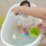 iuu兒童泡澡桶 加厚寶寶洗澡桶 嬰兒洗澡盆家用沐浴桶洗澡神器 【0-15歲】加厚泡澡桶-北歐灰 材質(zhì)：食品級PP材質(zhì)，無(wú)添加回料 曬單實(shí)拍圖