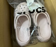 卡駱馳（CROCS）貝雅云彩女士洞洞鞋戶(hù)外休閑鞋|208186 裸粉-6PI 36 /37(230mm) 曬單實(shí)拍圖