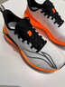 李寧（LI-NING）兒童跑步鞋男童中大童2026春季新款驕陽(yáng)6-12歲童鞋網(wǎng)面透氣運動(dòng)鞋 標準白/熒光艷橘 38 曬單實(shí)拍圖