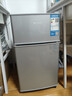 志高（CHIGO）小冰箱迷你小型家用冷藏冷凍兩用宿舍出租房用雙門(mén)辦公室電冰箱節能省電 【店長(cháng)推薦】48L銀色【一級能效丨全國聯(lián)?！?曬單實(shí)拍圖