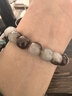 曼麗翠和田玉且末糖11mm老型珠手串黑白糖大珠手鏈把玩男女款禮物附證書(shū) 曬單實(shí)拍圖
