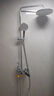 九牧（JOMOO）淋浴花灑套裝自動(dòng)除垢噴槍淋浴器36633-526/1B-1 曬單實(shí)拍圖