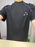 FPA速干7A抗菌哈蘇線(xiàn)短袖潮牌潮流夏季圓領(lǐng)寬松休閑情侶半袖t恤 黑色 M 曬單實(shí)拍圖