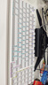 聯(lián)想（Lenovo）GK10 98L機械鍵盤(pán)全鍵熱插拔20種背光鍵盤(pán) 電競游戲專(zhuān)用電腦辦公 極光系列有線(xiàn)98配列白色混光青軸 曬單實(shí)拍圖