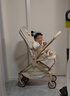優(yōu)樂(lè )博（ULOP）四輪萬(wàn)向嬰兒車(chē)0-3歲用折疊可坐可躺帶減震雙向嬰兒推車(chē)輕便折疊 嬰兒推車(chē)0-6歲嬰幼兒遛娃神器 一鍵換向高景觀(guān)雙向可坐可躺 曬單實(shí)拍圖