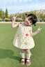 優(yōu)奇女童連衣裙夏季2026夏裝新款洋氣兒童吊帶裙寶寶公主花苞裙子 波點(diǎn)小兔 90 曬單實(shí)拍圖
