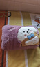 為伴熱水袋充電暖手寶暖寶寶安全防爆可插手熱敷生日禮物女生紫色小狗 曬單實(shí)拍圖