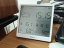 杜克溫濕度計室內時(shí)鐘wifi智聯(lián)家用數顯電子可貼可立TH3 白色 曬單實(shí)拍圖