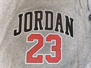 Jordan耐克AJ童裝兒童長(cháng)袖T恤喬丹男童2025秋季長(cháng)t運動(dòng)休閑上衣 巖層灰 曬單實(shí)拍圖