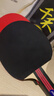 紅雙喜SH橫直對拍01初學(xué)者訓練比賽乒乓球拍橫直套裝+乒乓球 曬單實(shí)拍圖
