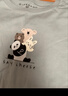 佐丹奴長(cháng)袖T恤女秋冬純棉t恤衫動(dòng)物伙伴印花圓領(lǐng)上衣13395794 曬單實(shí)拍圖
