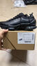 愛(ài)步丁撤柜25周年真皮運動(dòng)鞋男緩震輕便抓地休閑跑步健步鞋黑色 42 曬單實(shí)拍圖