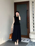 歌力思（ELLASSAY）【博主同款】2026商場(chǎng)同款百褶不規則A字長(cháng)款半身裙女EWE371Q024 經(jīng)典黑 S 曬單實(shí)拍圖