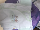 全棉時(shí)代新生嬰兒睡衣滿(mǎn)月寶寶和尚服連體衣服嬰幼兒和袍 綠+森 59碼 曬單實(shí)拍圖