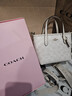 蔻馳（COACH）【品牌直供】女士小號寬肩帶手提單肩斜挎托特包CW032禮物 曬單實(shí)拍圖