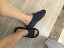 紅豆3D質(zhì)感拖鞋男士夏季2026新款室內家居運動(dòng)戶(hù)外穿防滑情侶涼拖鞋女 黑色 42-43 正碼【內長(cháng)265mm】 曬單實(shí)拍圖