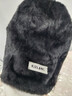 蘇木佰新款兔毛帽子女秋冬日系堆堆帽保暖遮臉?lè )篮q帽護耳冷帽冬 黑色同款 曬單實(shí)拍圖