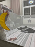 丸丫K2嬰兒床圍欄寶寶防摔防護欄床邊防摔防掉檔板免打孔三面1.8+2+2 曬單實(shí)拍圖