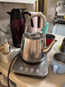 鳴盞純鈦全自動(dòng)底部上水智能電熱水壺茶臺電水壺泡茶提梁燒水壺專(zhuān)茶專(zhuān)溫辦公家用恒溫煮水壺茶爐MZ172 0.8L MZ172（純鈦提梁上水壺月光銀） 曬單實(shí)拍圖