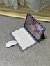 衛神 WESENS適用oppopadair5藍牙鍵盤(pán)pad5保護殼oppopad4pro防摔一加平板2pro電腦保護套磁吸可分離防彎硅膠 薰衣紫+白鍵盤(pán)+白鼠標 OPPO pad5 12.1英寸 曬單實(shí)拍圖