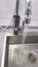奧克斯（AUX）電熱水龍頭熱水器加熱水龍頭快速熱水變頻恒溫廚房下進(jìn)水 【大屏數顯】電鍍銀+漏保插頭+萬(wàn)向噴頭 曬單實(shí)拍圖