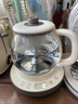 小熊（Bear）煮茶器煮茶壺 噴淋式蒸茶壺養生壺 小型迷你養生燒水壺 1升 ZCQ-H10D1 曬單實(shí)拍圖