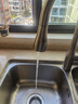 九牧（JOMOO）廚房水龍頭冷熱雙控三功能抽拉304不銹鋼水槽洗菜盆抽拉龍頭33178 曬單實(shí)拍圖