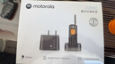 摩托羅拉（Motorola）遠距離數字無(wú)繩電話(huà)機 無(wú)線(xiàn)座機 子母機套裝 辦公家用 中英文可擴展 豪宅別墅定制 O202C(黑色) 曬單實(shí)拍圖