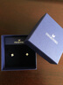 SWAROVSKI施華洛世奇 Attract新款單鉆四爪方鉆時(shí)尚耳釘【新年禮物】 鍍白金色5509936 曬單實(shí)拍圖