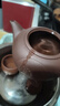 藏壺天下 宜興紫砂壺純全手工十二生肖泡茶壺原礦紫泥茶具套裝 虎生肖 470ml 曬單實(shí)拍圖