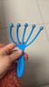 五爪頭皮按摩器頭部按摩爪八爪魚(yú)器頭疼放松手抓頭暈頭發(fā)大腦失眠 藍色+粉色【各一個(gè)】 曬單實(shí)拍圖