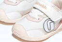 基諾浦兒童學(xué)步鞋 0-1歲男女軟底嬰兒鞋春秋款幼兒透氣機能鞋GB2392 亮白/粉色 20 125mm 適合腳長(cháng)125-129mm 曬單實(shí)拍圖