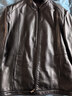 杉杉【質(zhì)感綿羊皮】真皮皮衣男秋冬商務(wù)休閑立領(lǐng)棒球領(lǐng)防風(fēng)挺括外套 曬單實(shí)拍圖