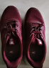 足力健老人鞋【孝敬爸媽】中老年輕便休閑散步鞋2431380J 女 酒紅 40 曬單實(shí)拍圖