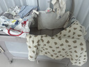 FORSUNNY嬰兒床多功能可折疊可移動(dòng)拼接床0-3歲新生兒寶寶搖搖床升降調節 秋錦 嬰兒床帶床墊尿布臺蚊帳可變搖籃搖床 嬰兒用品滿(mǎn)月禮物活動(dòng)曬圖送護脊椰棕床墊 曬單實(shí)拍圖