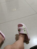 chedoir鴛鴦蘋(píng)果拖鞋女夏季可愛(ài)卡通居家防滑洗澡用情侶款涼拖鞋外穿 曬單實(shí)拍圖