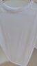 優(yōu)衣庫男裝女裝快干圓領(lǐng)T恤/短袖26春夏新款482300 00 白色 L 曬單實(shí)拍圖