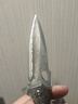 興刃真大馬士革鋼折疊刀多功能小刀戶(hù)外削皮水果刀野外露營(yíng)防身小刀 曬單實(shí)拍圖