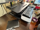 Brateck北弧升降桌電腦桌 站立辦公工作升降臺子 站立式電腦升降支架D450 曬單實(shí)拍圖