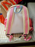 SHUKIKU兒童書(shū)包幼兒園背包防丟失輕便防潑水大容量戶(hù)外旅游橘子汽水S+碼 曬單實(shí)拍圖