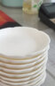 兮元記 羊脂玉白瓷花瓣杯墊品茗杯防燙隔熱杯托茶墊陶瓷茶具茶道配件 羊脂玉杯墊-花瓣款-10個(gè)裝 曬單實(shí)拍圖