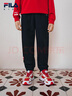 FILA斐樂(lè )兒童童裝休閑長(cháng)褲2026年春季男女童針織運動(dòng)褲新年款 曬單實(shí)拍圖
