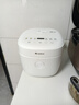 格力（GREE）電飯煲小型2-3人0涂層迷你小電飯鍋3升家用老式無(wú)涂層不銹鋼內膽快煮飯煮粥煲湯蒸煮一體鍋 乳白方煲 3L 【0涂層】GDF-3030C 曬單實(shí)拍圖