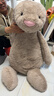 Jellycat英國jellycat大號邦尼長(cháng)耳兔子毛絨玩具公仔玩偶睡覺(jué)抱枕生日禮物 咖啡色 特大號108厘米屬于定制款不支持售后 曬單實(shí)拍圖