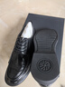 金利來(lái)（Goldlion）【春夏煥新】男鞋都市正裝皮鞋舒適耐磨德比鞋50823024401A黑色39 曬單實(shí)拍圖