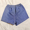 Q21&阿嘟白澤兒童天絲牛仔短褲男女童寶寶夏季外穿薄款五分褲子 藍灰色 90 cm 曬單實(shí)拍圖