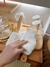 家の物語(yǔ)（KATEI STORY）防臭竹纖維抹布不易沾油洗碗布家用專(zhuān)用吸水加厚干濕兩用廚房洗碗 【三條】竹纖維抹布 白色 曬單實(shí)拍圖