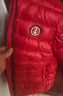 暇步士（Hush Puppies）童裝兒童羽絨服冬裝男童保暖外套女童輕薄羽經(jīng)典紅 130拜年服 曬單實(shí)拍圖